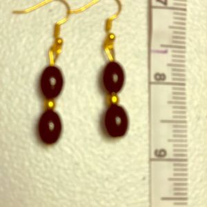 Complimentary gift with purchase. Beaded Earrings